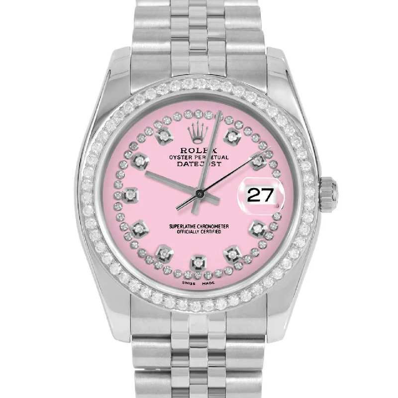 Rolex Datejust 36mm | 116234-PNK-STRD-BDS-JBL