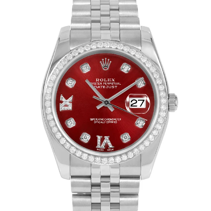 Rolex Datejust 36mm | 116234-RED-8DR69-BDS-JBL