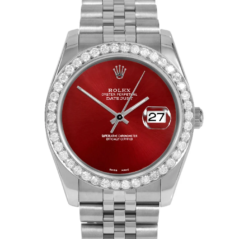 Rolex Datejust 36mm | 116234-RED-NOHM-25CT-JBL