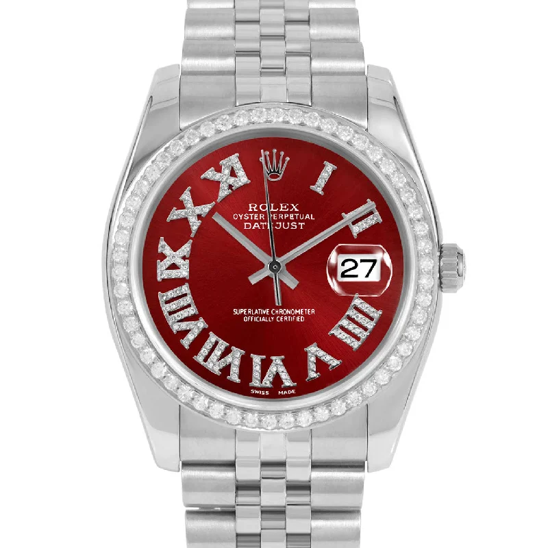 Rolex Datejust 36mm | 116234-RED-RDR69-BDS-JBL