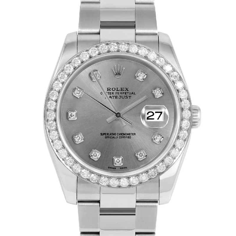 Rolex Datejust 36mm | 116234-SLT-DIA-AM-25CT-OYS