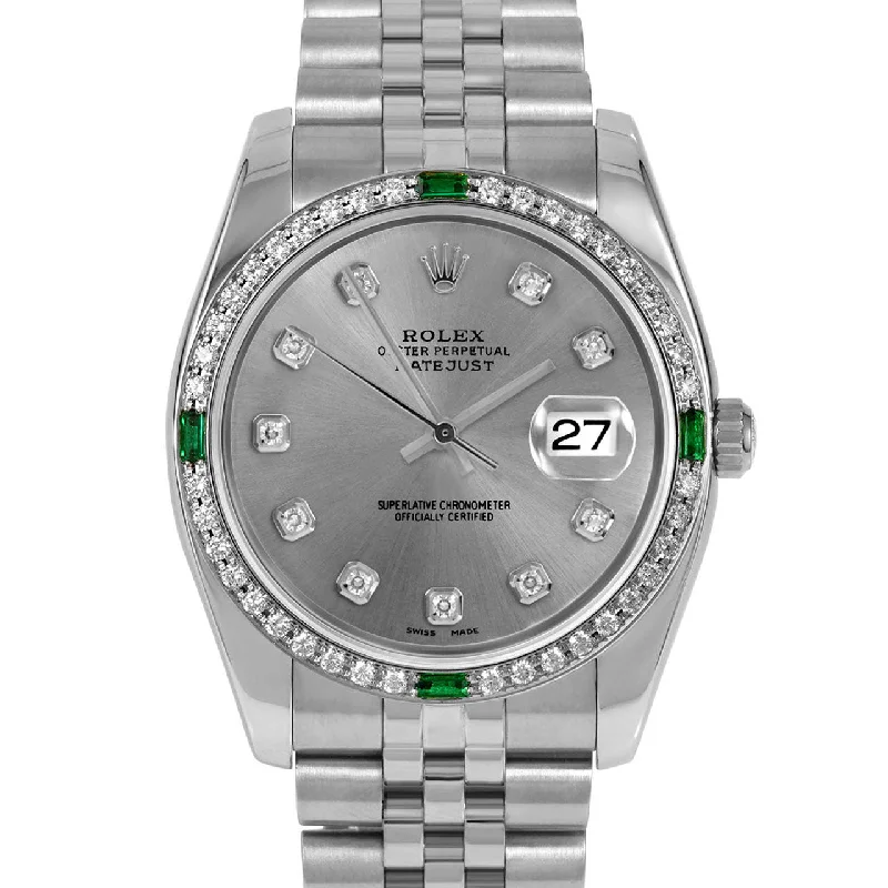 Rolex Datejust 36mm | 116234-SLT-DIA-AM-4EMD-JBL