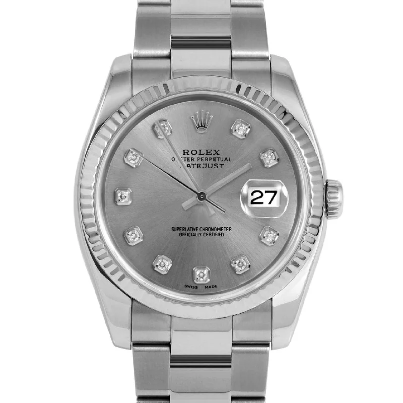 Rolex Datejust 36mm | 116234-SLT-DIA-AM-FLT-OYS