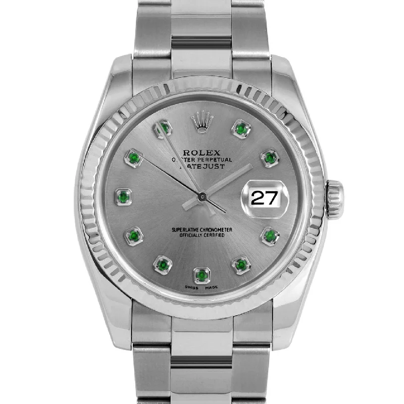 Rolex Datejust 36mm | 116234-SLT-EMD-AM-FLT-OYS