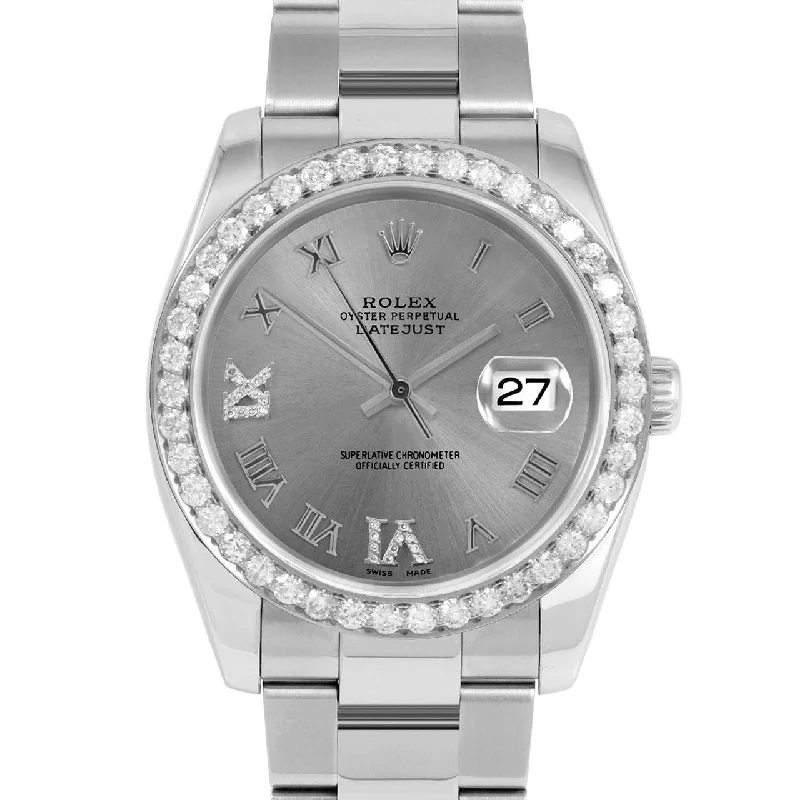 Rolex Datejust 36mm | 116234-SLT-RDR69-25CT-OYS