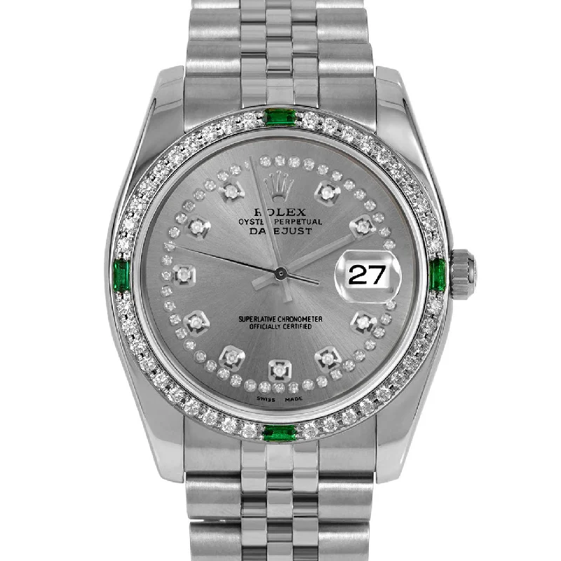 Rolex Datejust 36mm | 116234-SLT-STRD-4EMD-JBL