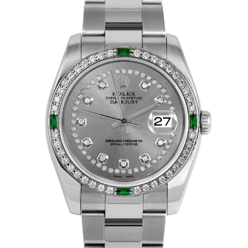 Rolex Datejust 36mm | 116234-SLT-STRD-4EMD-OYS