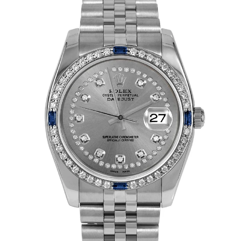 Rolex Datejust 36mm | 116234-SLT-STRD-4SPH-JBL