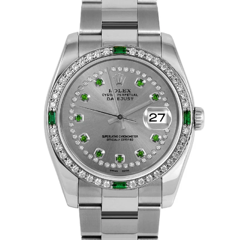 Rolex Datejust 36mm | 116234-SLT-STRE-4EMD-OYS