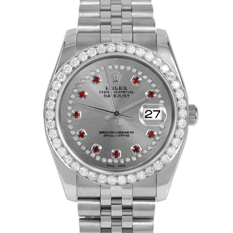 Rolex Datejust 36mm | 116234-SLT-STRR-25CT-JBL