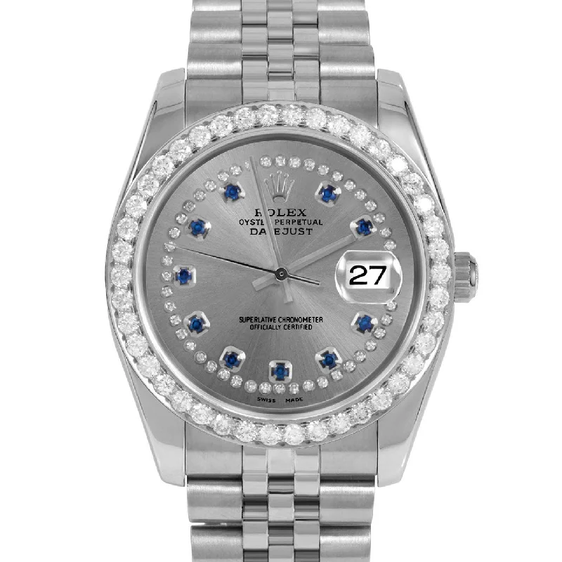 Rolex Datejust 36mm | 116234-SLT-STRS-25CT-JBL