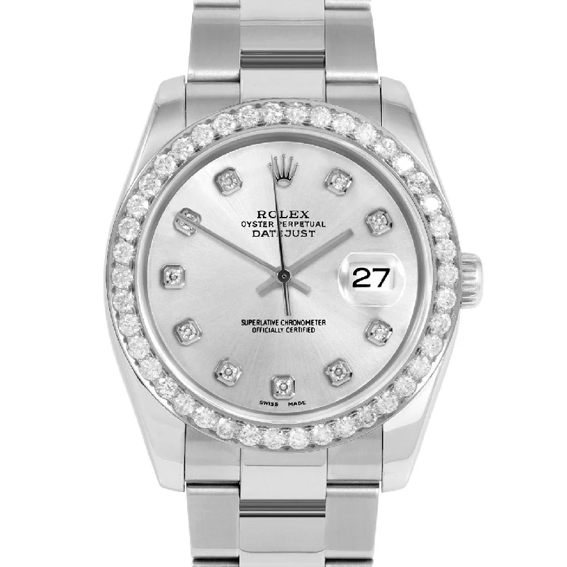 Rolex Datejust 36mm | 116234-SLV-DIA-AM-25CT-OYS