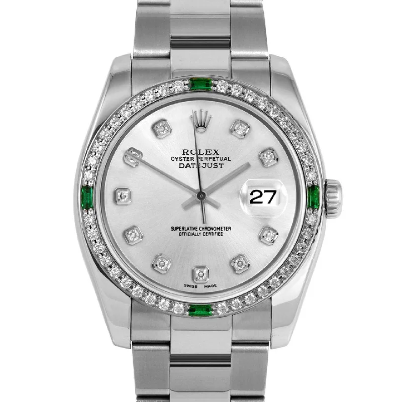 Rolex Datejust 36mm | 116234-SLV-DIA-AM-4EMD-OYS