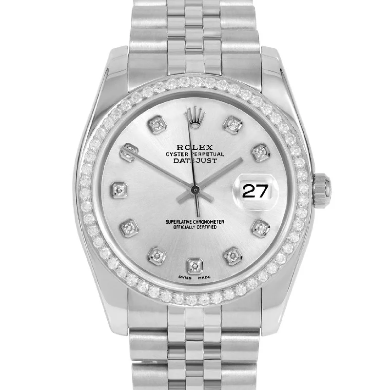 Rolex Datejust 36mm | 116234-SLV-DIA-AM-BDS-JBL