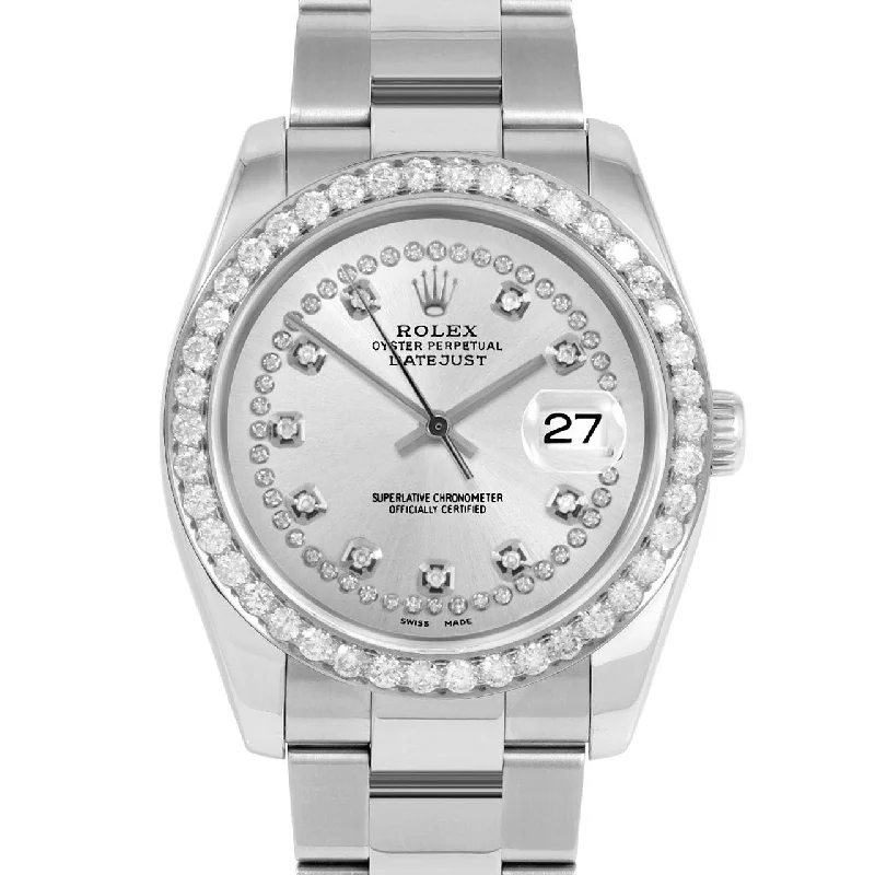 Rolex Datejust 36mm | 116234-SLV-STRD-25CT-OYS