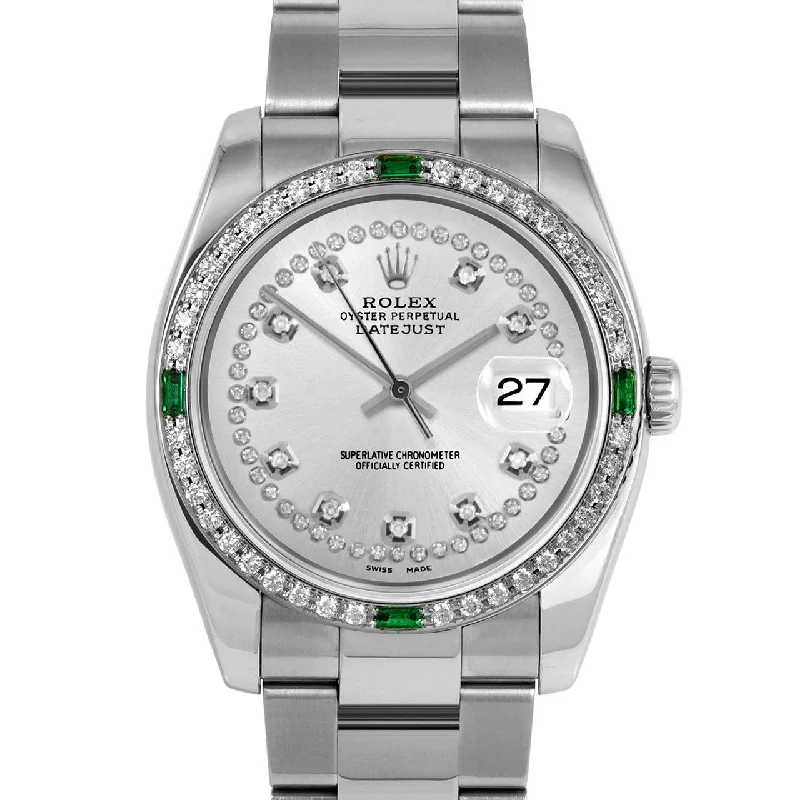 Rolex Datejust 36mm | 116234-SLV-STRD-4EMD-OYS