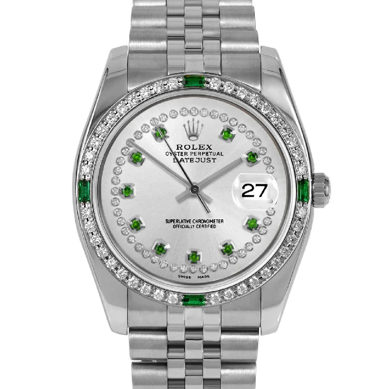 Rolex Datejust 36mm | 116234-SLV-STRE-4EMD-JBL