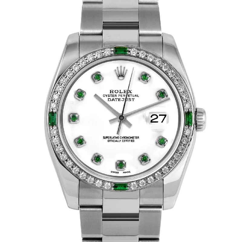 Rolex Datejust 36mm | 116234-WHT-EMD-AM-4EMD-OYS