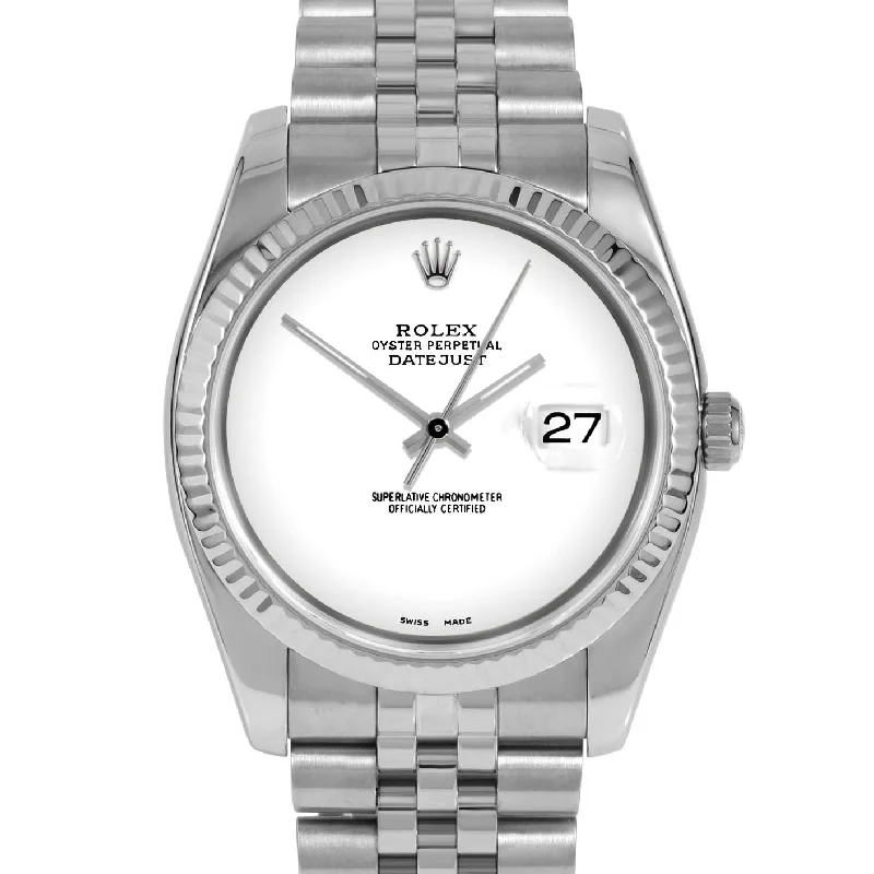 Rolex Datejust 36mm | 116234-WHT-NOHM-FLT-JBL