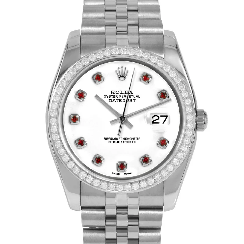 Rolex Datejust 36mm | 116234-WHT-RBY-AM-BDS-JBL