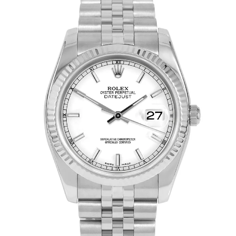 Rolex Datejust 36mm | 116234-WHT-STK-FLT-JBL