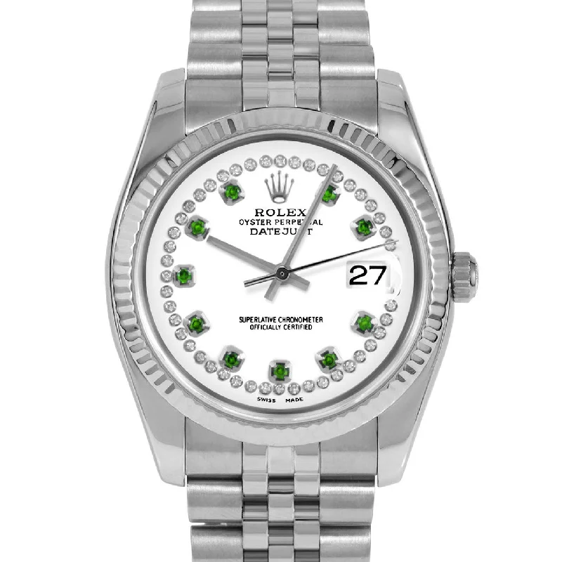 Rolex Datejust 36mm | 116234-WHT-STRE-FLT-JBL