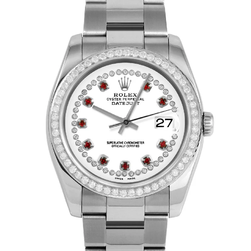 Rolex Datejust 36mm | 116234-WHT-STRR-BDS-OYS