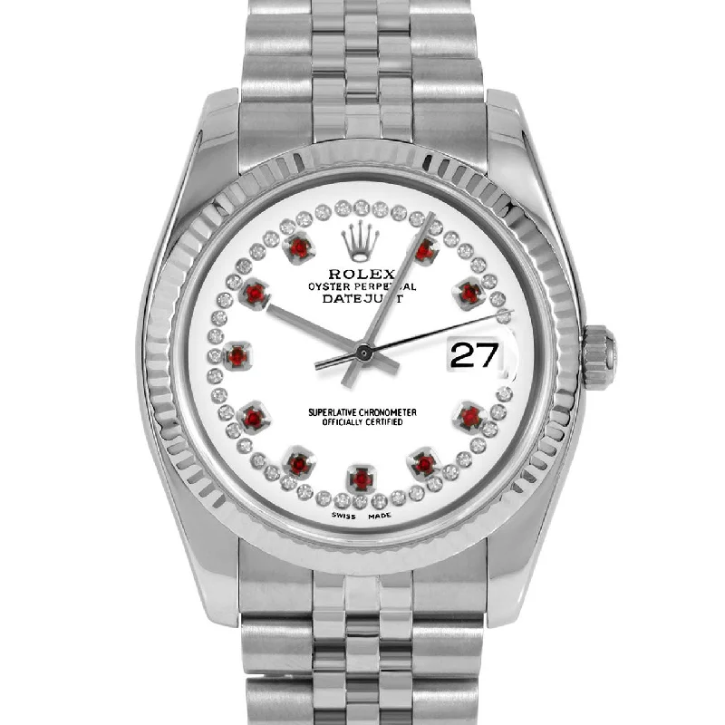 Rolex Datejust 36mm | 116234-WHT-STRR-FLT-JBL