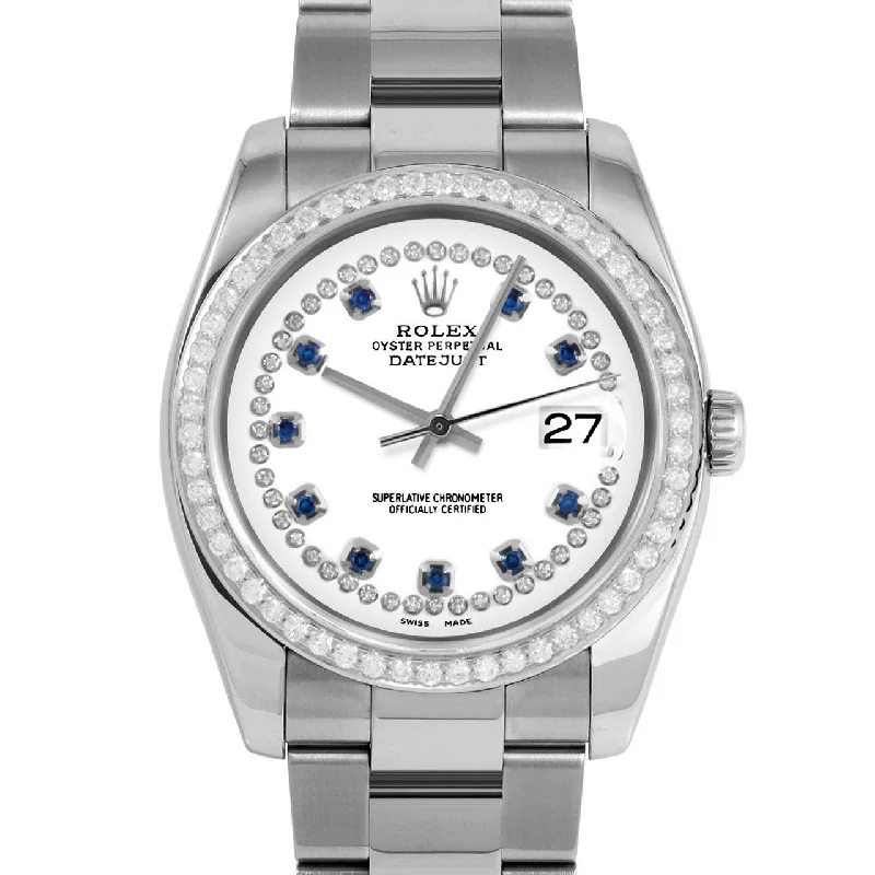 Rolex Datejust 36mm | 116234-WHT-STRS-BDS-OYS