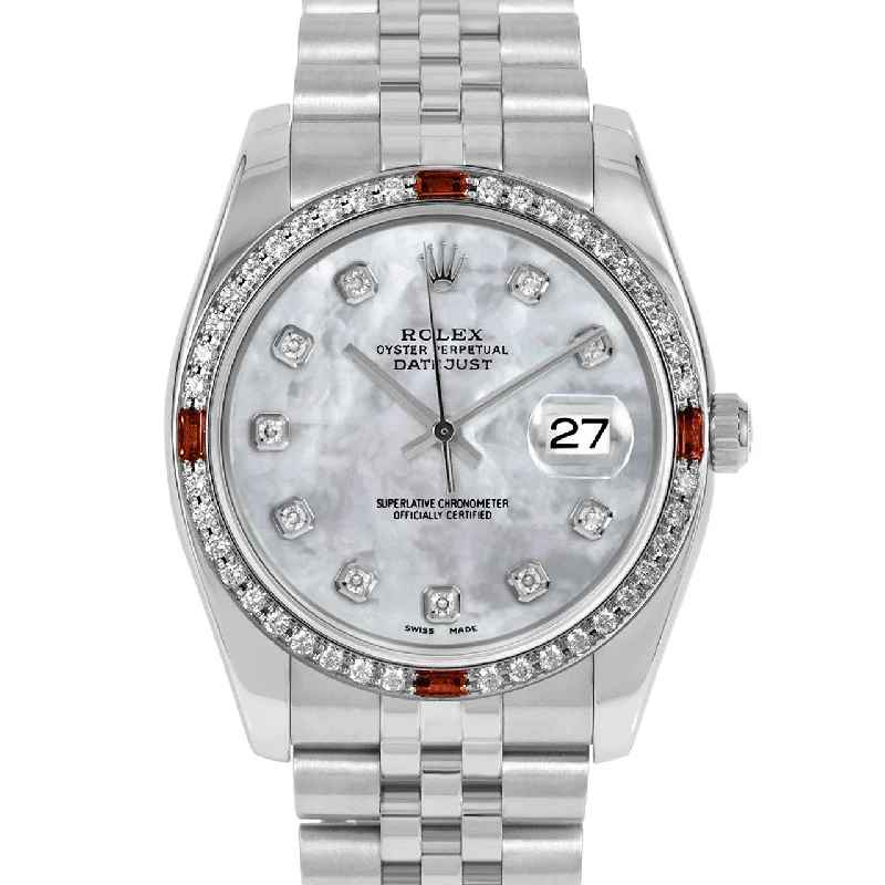 Rolex Datejust 36mm | 116234-WMOP-DIA-AM-4RBY-JBL