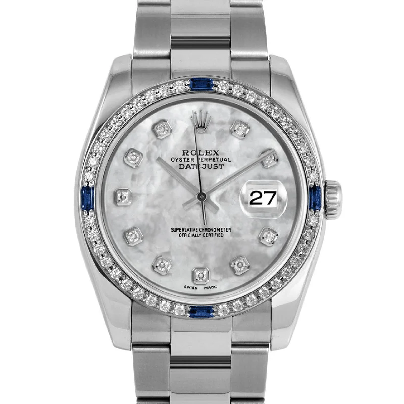 Rolex Datejust 36mm | 116234-WMOP-DIA-AM-4SPH-OYS