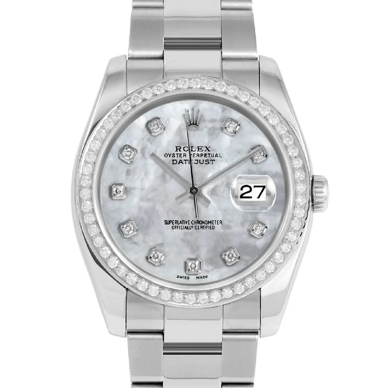 Rolex Datejust 36mm | 116234-WMOP-DIA-AM-BDS-OYS