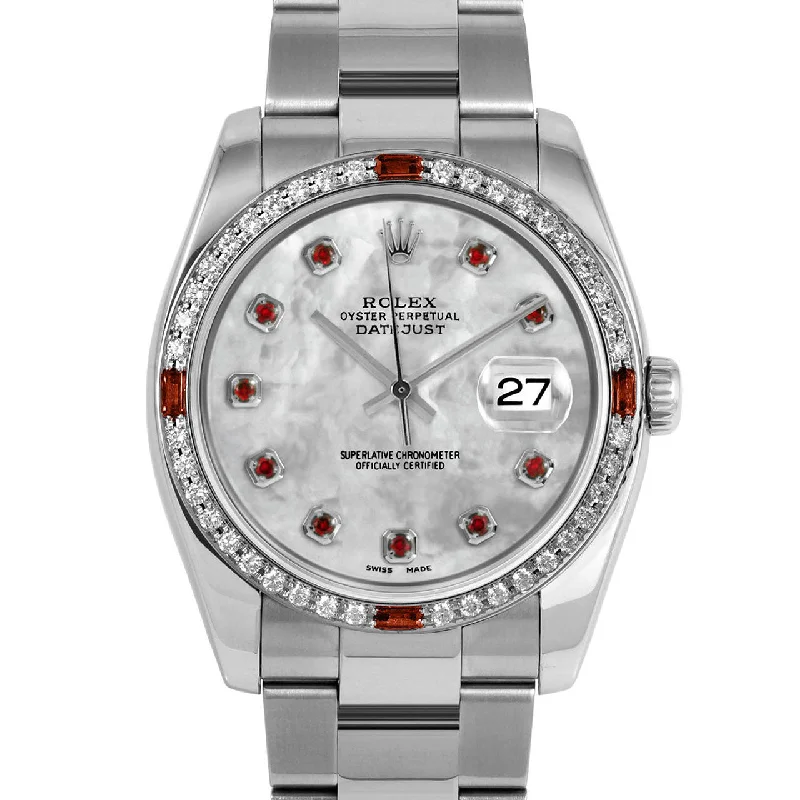 Rolex Datejust 36mm | 116234-WMOP-RBY-AM-4RBY-OYS