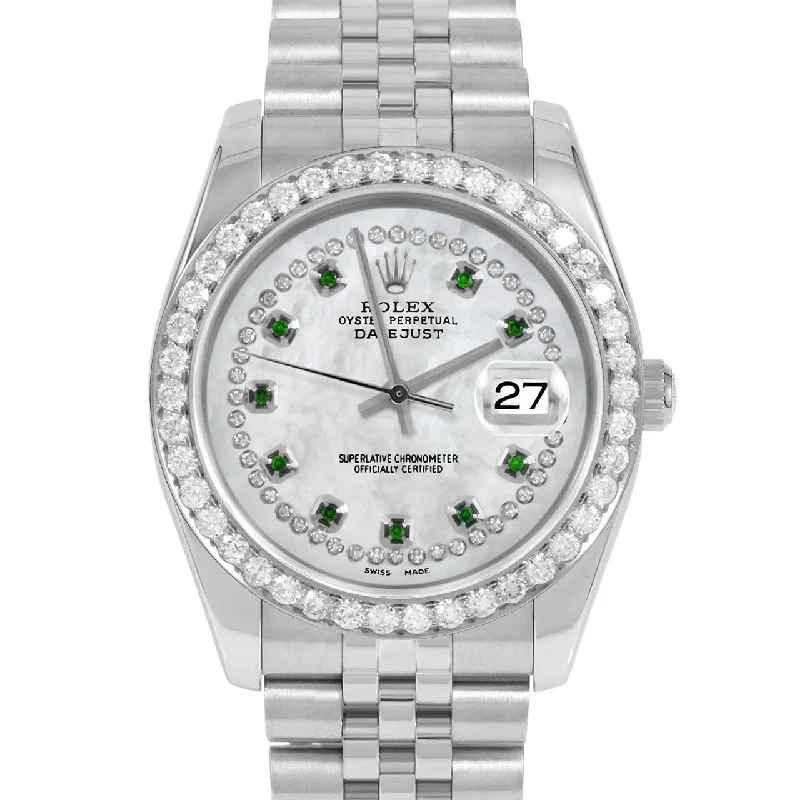 Rolex Datejust 36mm | 116234-WMOP-STRE-25CT-JBL