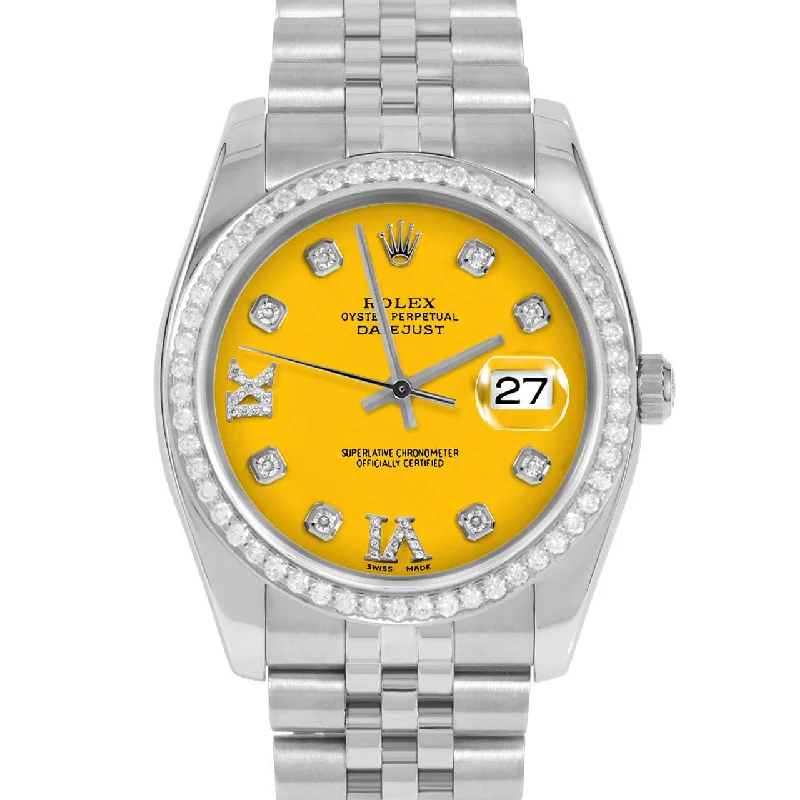 Rolex Datejust 36mm | 116234-YLW-8DR69-BDS-JBL