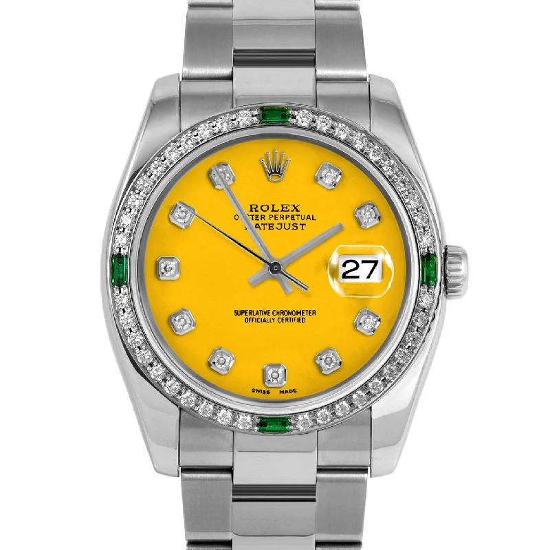 Rolex Datejust 36mm | 116234-YLW-DIA-AM-4EMD-OYS