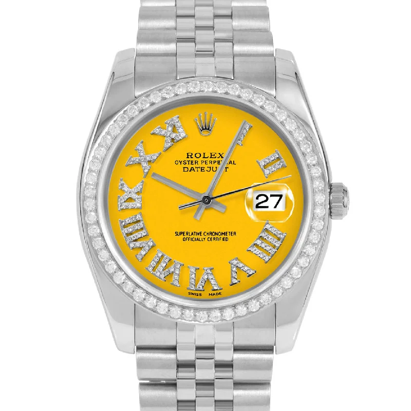 Rolex Datejust 36mm | 116234-YLW-FDR-BDS-JBL