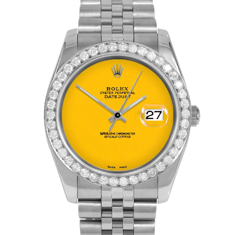 Rolex Datejust 36mm | 116234-YLW-NOHM-25CT-JBL