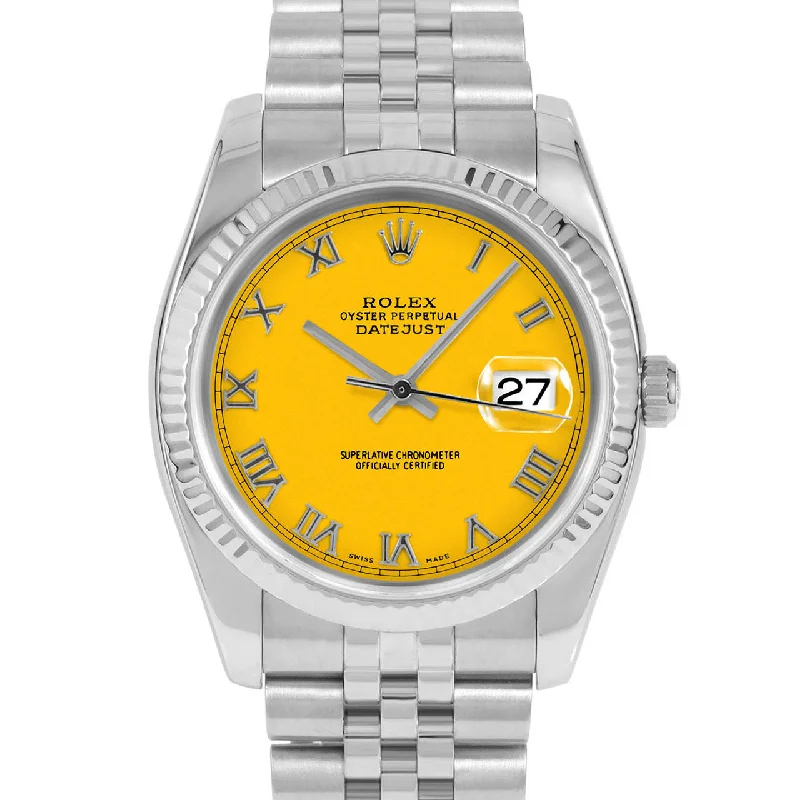 Rolex Datejust 36mm | 116234-YLW-ROM-FLT-JBL