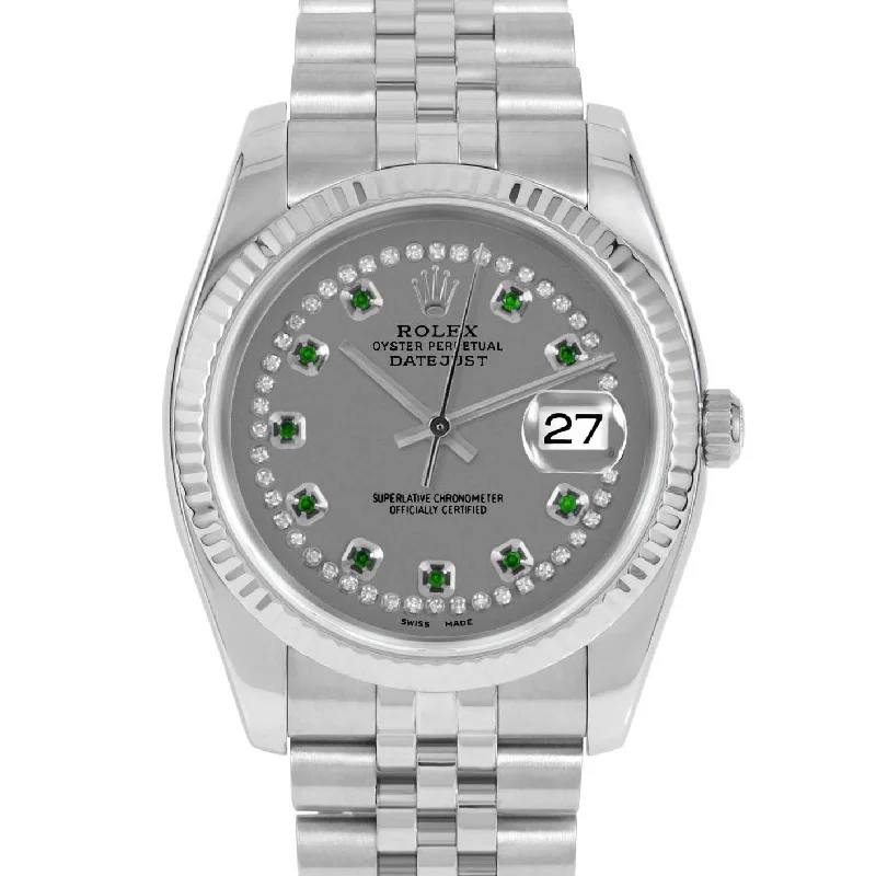 Rolex Datejust 36mm | 116234-YLW-STRE-FLT-JBL