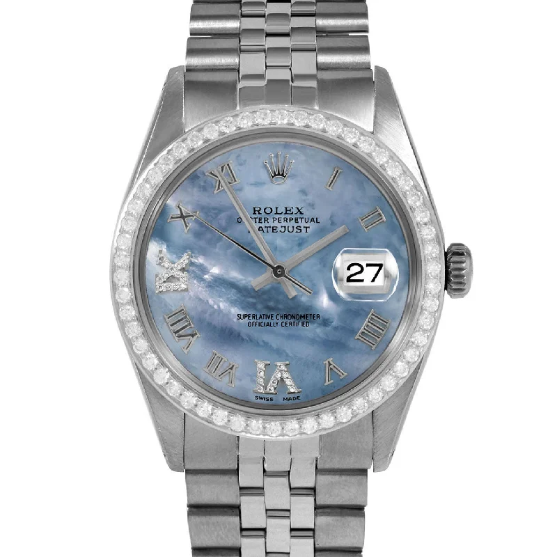 Rolex Datejust 36mm | 1601-SS-BLMOP-RDR69-BDS-JBL