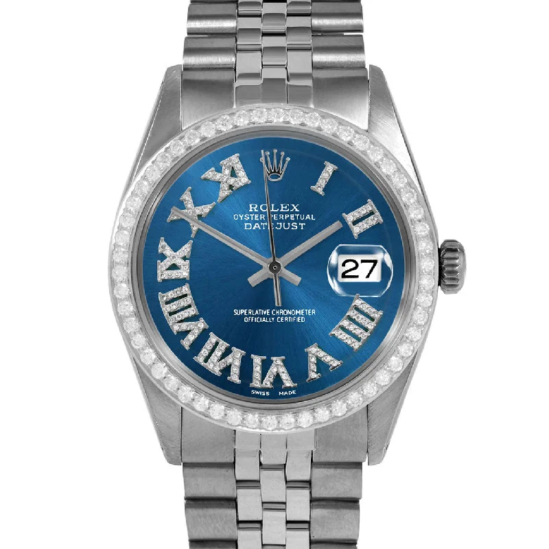 Rolex Datejust 36mm | 1601-SS-BLU-FDR-BDS-JBL