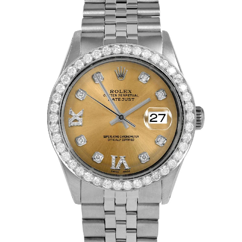 Rolex Datejust 36mm | 1601-SS-CHM-8DR69-25CT-JBL