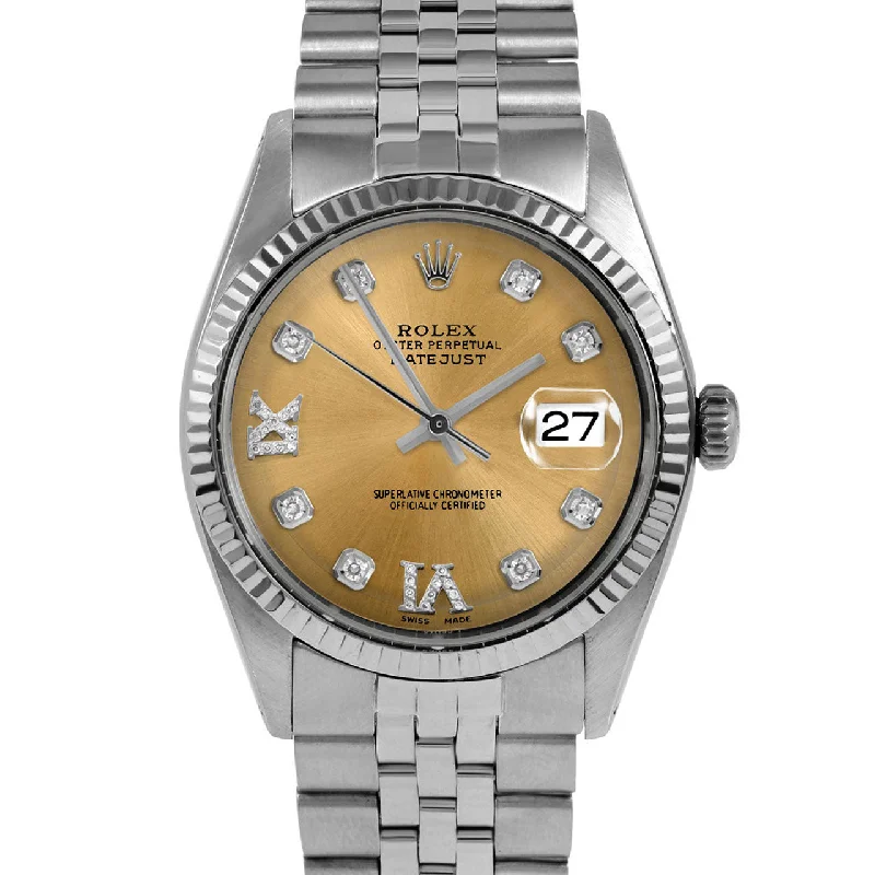 Rolex Datejust 36mm | 1601-SS-CHM-8DR69-FLT-JBL