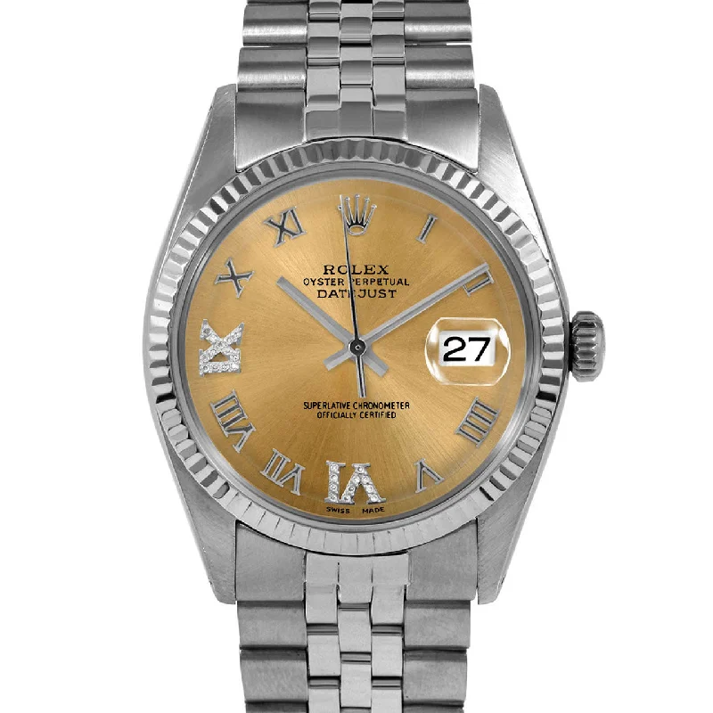 Rolex Datejust 36mm | 1601-SS-CHM-RDR69-FLT-JBL