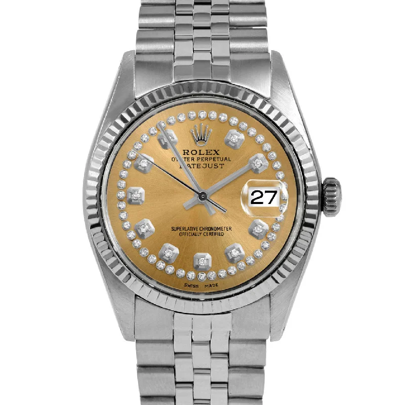 Rolex Datejust 36mm | 1601-SS-CHM-STRD-FLT-JBL