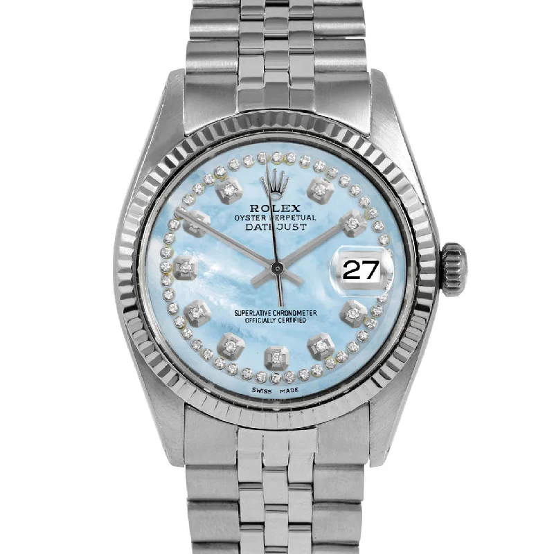 Rolex Datejust 36mm | 1601-SS-LBMOP-STRD-FLT-JBL