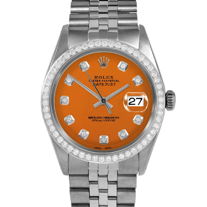 Rolex Datejust 36mm | 1601-SS-ORN-DIA-AM-BDS-JBL