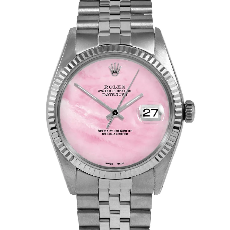 Rolex Datejust 36mm | 1601-SS-PMOP-NOHM-FLT-JBL