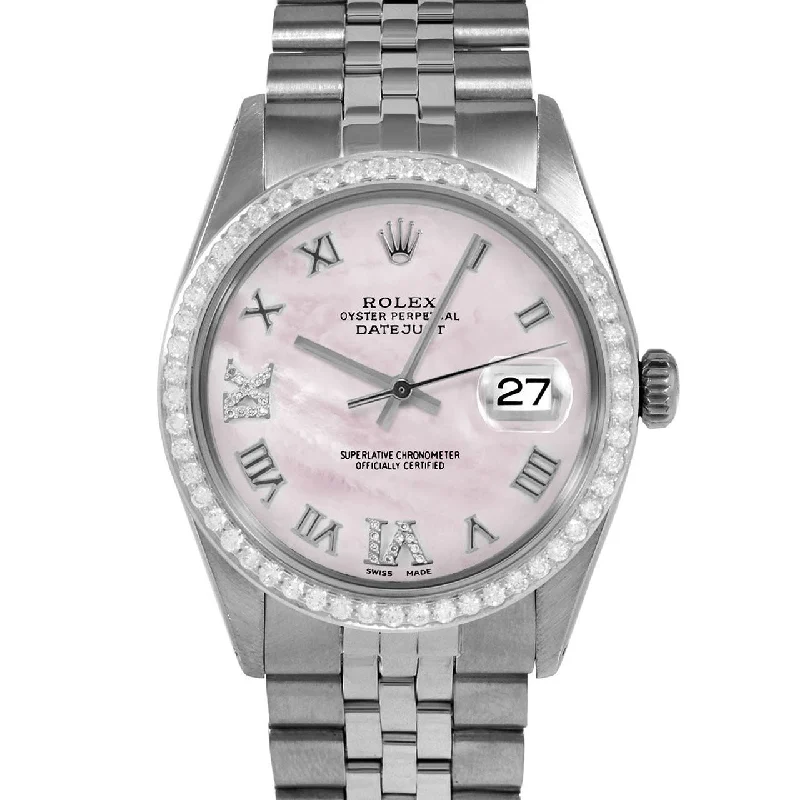 Rolex Datejust 36mm | 1601-SS-PMOP-RDR69-BDS-JBL